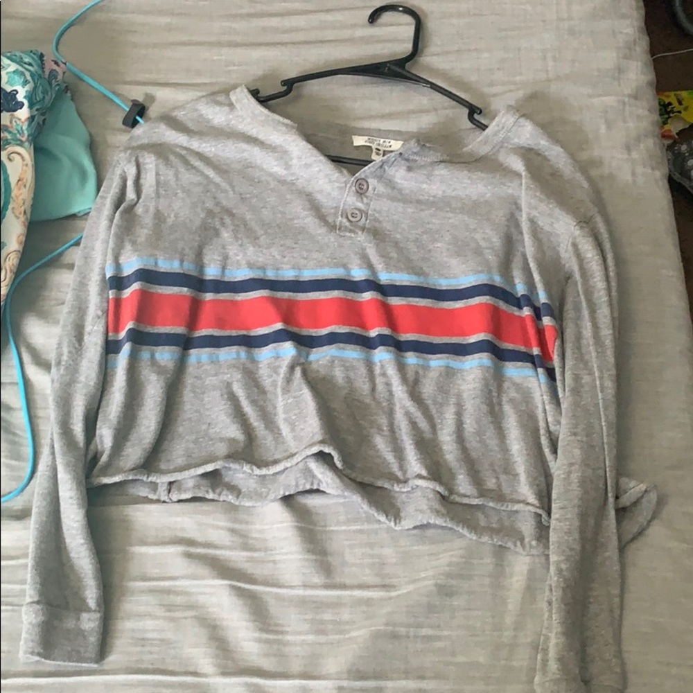 cropped long sleeve
